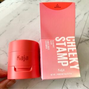 Kaja Cheeky Stamp Blendable Blush in 05 Sassy 0.17 oz  Full Size.
